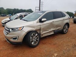 Salvage cars for sale at China Grove, NC auction: 2018 Ford Edge Titanium