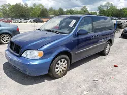 Salvage cars for sale at Madisonville, TN auction: 2004 KIA Sedona EX