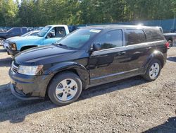 Salvage cars for sale from Copart Graham, WA: 2013 Dodge Journey SE