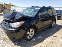 Salvage cars for sale from Copart Franklin, WI: 2015 Subaru Forester 2.5I Limited