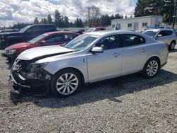 Salvage cars for sale from Copart Graham, WA: 2013 Lincoln MKS