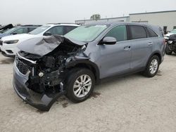 Salvage cars for sale at Kansas City, KS auction: 2020 KIA Sorento S