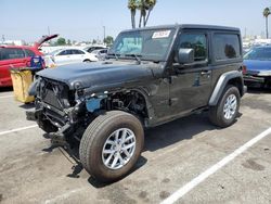 Jeep Wrangler Sport salvage cars for sale: 2023 Jeep Wrangler Sport