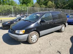 Vehiculos salvage en venta de Copart Waldorf, MD: 2000 Toyota Sienna LE