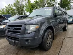 Ford Expedition el Limited salvage cars for sale: 2007 Ford Expedition EL Limited