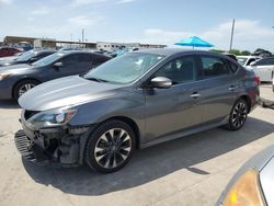 Salvage cars for sale from Copart Grand Prairie, TX: 2019 Nissan Sentra S