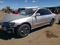 Salvage cars for sale at Brighton, CO auction: 1999 Honda Accord EX
