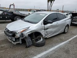 Salvage cars for sale from Copart Van Nuys, CA: 2017 Toyota Prius