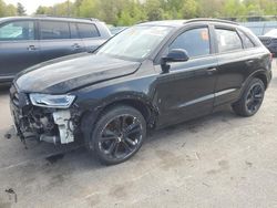 Salvage cars for sale at Assonet, MA auction: 2017 Audi Q3 Premium