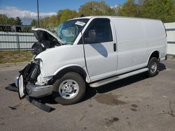 Salvage trucks for sale at Assonet, MA auction: 2022 Chevrolet Express G2500