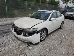 Acura salvage cars for sale: 2005 Acura TSX