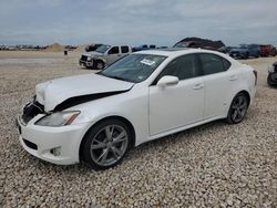 Salvage cars for sale at Temple, TX auction: 2009 Lexus IS 250
