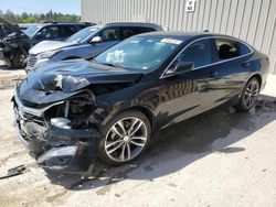 Salvage cars for sale at Franklin, WI auction: 2022 Chevrolet Malibu LT