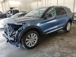 Salvage cars for sale at Madisonville, TN auction: 2020 Ford Explorer Limited