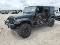 Salvage cars for sale at Kansas City, KS auction: 2017 Jeep Wrangler Unlimited Sport