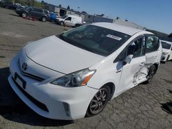 Salvage cars for sale at Vallejo, CA auction: 2013 Toyota Prius V