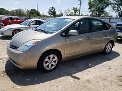 Salvage cars for sale from Copart Riverview, FL: 2004 Toyota Prius
