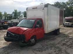 Salvage trucks for sale at Spartanburg, SC auction: 2013 GMC Savana Cutaway G3500