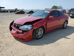 Salvage cars for sale from Copart Mcfarland, WI: 2006 Acura RSX