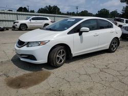 Salvage cars for sale from Copart Shreveport, LA: 2015 Honda Civic SE