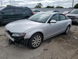 Salvage cars for sale from Copart Franklin, WI: 2010 Audi A4 Premium Plus