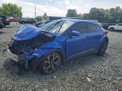Salvage cars for sale at Mebane, NC auction: 2018 Toyota C-HR XLE