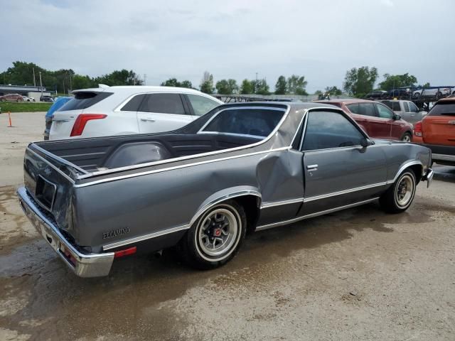 1985 Chevrolet EL Camino