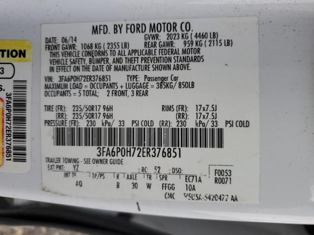 2014 Ford Fusion SE