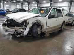 Salvage cars for sale at Ham Lake, MN auction: 2008 Ford Expedition Eddie Bauer