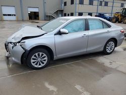 Salvage cars for sale from Copart Wilmer, TX: 2015 Toyota Camry LE