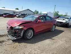 Salvage cars for sale at Pekin, IL auction: 2014 Ford Fusion SE