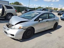 Honda Civic VP salvage cars for sale: 2010 Honda Civic VP