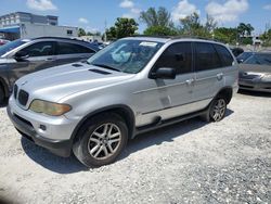 BMW X5 3.0I salvage cars for sale: 2006 BMW X5 3.0I