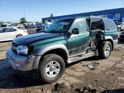 Salvage cars for sale from Copart Woodhaven, MI: 2001 Toyota 4runner Limited