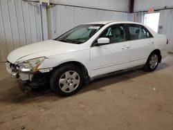Salvage cars for sale at Pennsburg, PA auction: 2006 Honda Accord LX