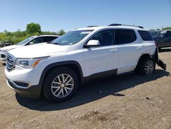 Salvage cars for sale at Columbia Station, OH auction: 2018 GMC Acadia SLE