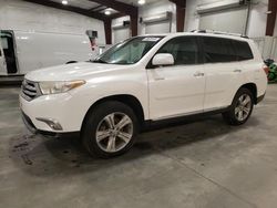 Salvage cars for sale from Copart Avon, MN: 2011 Toyota Highlander Limited