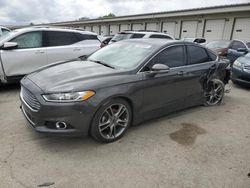 Salvage cars for sale at Louisville, KY auction: 2015 Ford Fusion Titanium