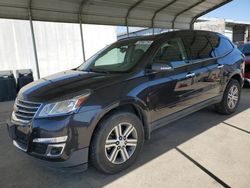 Salvage cars for sale at Fresno, CA auction: 2015 Chevrolet Traverse LT