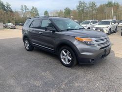 Salvage cars for sale at North Billerica, MA auction: 2014 Ford Explorer XLT