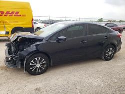 Salvage cars for sale at Houston, TX auction: 2018 KIA Forte LX