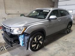 Salvage cars for sale at Blaine, MN auction: 2024 Volkswagen Atlas Cross Sport SE
