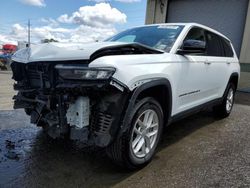 Salvage cars for sale from Copart Eugene, OR: 2023 Jeep Grand Cherokee L Laredo