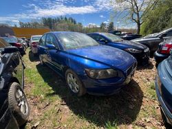 Salvage cars for sale at North Billerica, MA auction: 2006 Volvo S40 2.4I