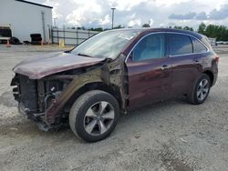 Salvage cars for sale from Copart Lumberton, NC: 2016 Acura MDX