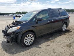 Salvage cars for sale at Lumberton, NC auction: 2017 Toyota Sienna XLE