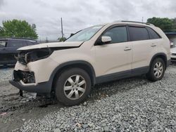 Salvage cars for sale at Mebane, NC auction: 2011 KIA Sorento Base