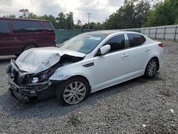 Salvage cars for sale at Riverview, FL auction: 2015 KIA Optima EX