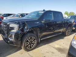 Salvage cars for sale from Copart Moraine, OH: 2021 GMC Sierra K1500 AT4