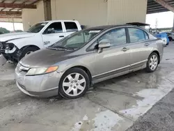 Salvage cars for sale at Homestead, FL auction: 2008 Honda Civic LX